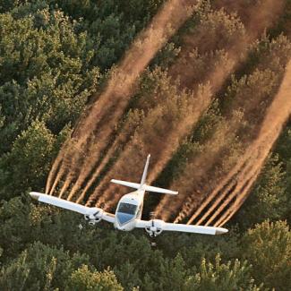 aerial application of pesticides